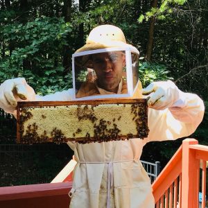 McGuire Wood & Bissette Attorney and Beekeeper Matt Roberson