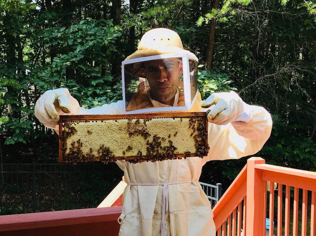 McGuire Wood & Bissette Attorney and Beekeeper Matt Roberson