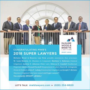McGuire Wood & Bissette 2018 Super Lawyers