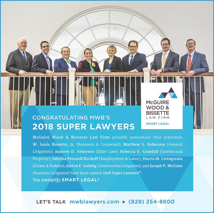McGuire Wood & Bissette 2018 Super Lawyers