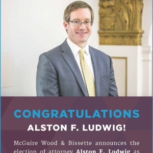 McGuire Wood & Bissette Attorney Alston F. Ludwig