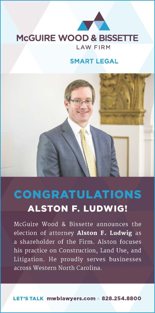 McGuire Wood & Bissette Attorney Alston F. Ludwig