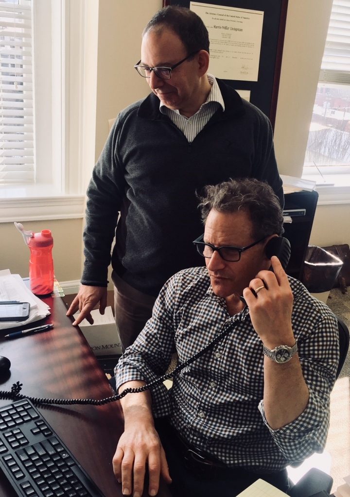 McGuire Wood & Bissette Attorneys Richard Kort and Harris Livingstain