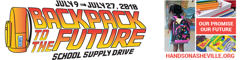 United Way of Asheville and Buncombe County Backpack to the Future School Supply Drive