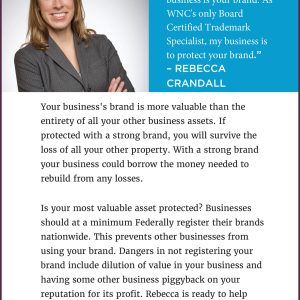 McGuire Wood & Bissette Attorney Rebecca Crandall Article "Stop Sharing Your Business Assets With Strangers."