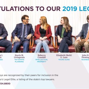 McGuire Wood & Bissette Attorneys Peers Selected to Business North Carolina Magazine's "2019 Legal Elite"
