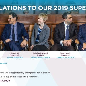 Eight McGuire Wood & Bissette Attorneys Selected as "2019 Super Lawyers."