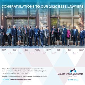 15 McGuire Wood & Bissette Attorneys Recognized as 2020 Best Lawyers in America.