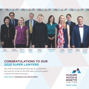 McGuire Wood & Bissette 2020 Super Lawyers