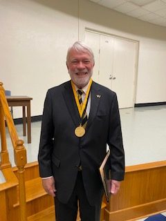 McGuire Wood & Bissette Attorney Lou Bissette given Medallion of Merit from Wake Forest University