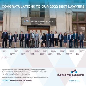 McGuire Wood & Bissette Best Lawyers 2022
