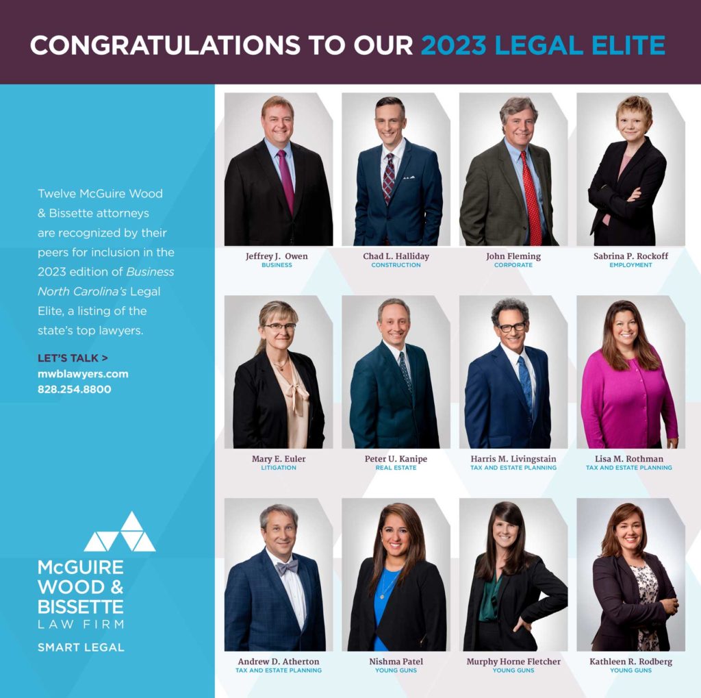 Print advertisement for 2023 Legal Elite